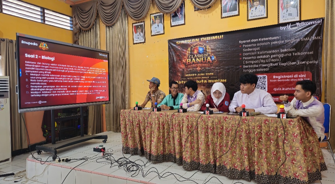 FINAL CLASH OF BANUA TELKOMSEL DIGELAR DI SMAN 2 KANDANGAN