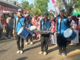Gita Gema Melodi SMAN 2 Kandangan Meriahkan Jalan Santai Kelurahan Kandangan Kota