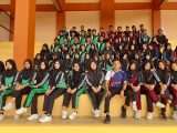 Murid SMAN 2 Kandangan Dukung Tim HSS pada Piala Soeratin